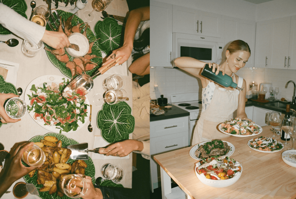 Reviving dinner parties: isabelle heikens at the forefront of the