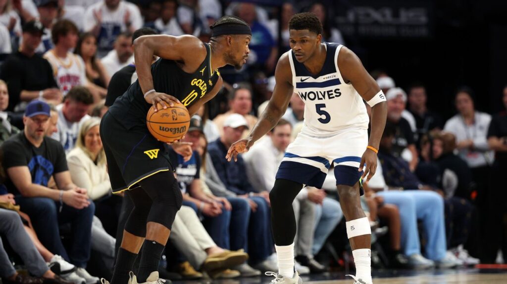Warriors aim for 2 0 lead against edwards and the wolves