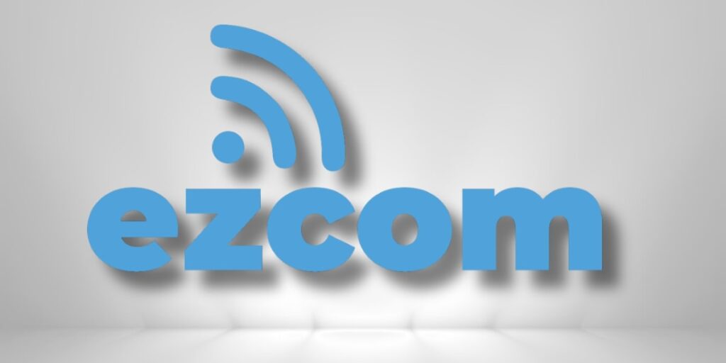 EZ-COM LLC’s Quad-Carrier Router Revolutionizes Mobile Internet Across North America EZ-COM logo with blue color scheme and wireless signal icon, symbolizing mobile internet connectivity across North America.